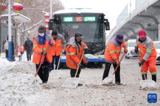 积极应对降温降雪天气