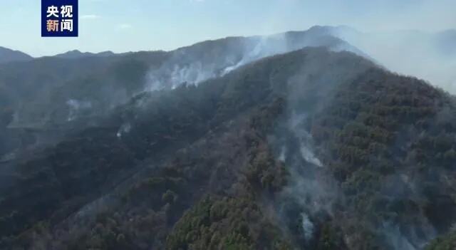 甘肃天水秦州区山火明火已扑灭