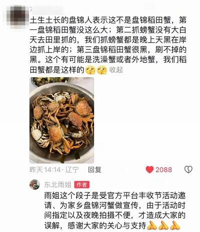 网红东北雨姐回应卖假大鹅事件后