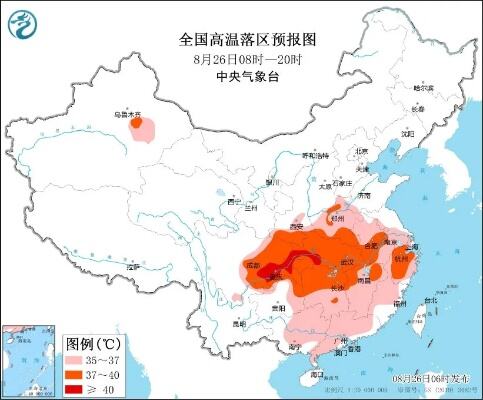 今日江汉江淮等地强降雨持续