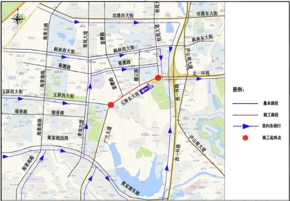 南昌部分道路交通管制