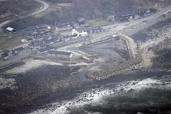 日本石川县能登地区余震不断