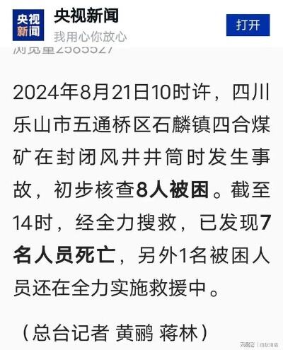 俄远东矿井坍塌事故致13人遇难